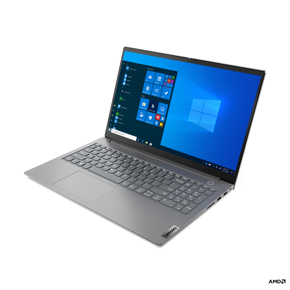 Laptop Lenovo ThinkBook 15 G3 ACL/ AMD Ryzen 5 5500U (2.1GHz, 8MB L3)/ 8GB/ 512GB SSD/ 15.6FHD/ FP/ WL+BT/ 3C45/ Win11H/ Grey - 21A400CFVN