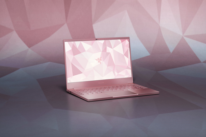Razer ra mắt phiên bản laptop Blade Stealth đánh cắp trái tim với màu hồng - Ảnh 1.