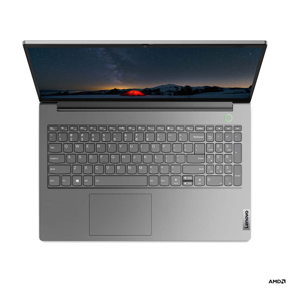 Laptop Lenovo ThinkBook 15 G3 ALC/ AMD Ryzen 7 5700U/ 8GB/ 512 SSD/ 15.6” FHD/ FP/ Windows 11/ Grey - 21A400CEVN